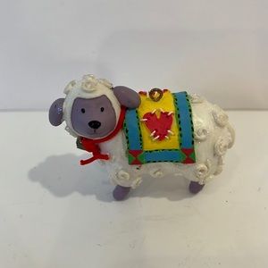 Tree ornament Heirloom Collection Holiday Christmas Lambie Pie Carlton Cards